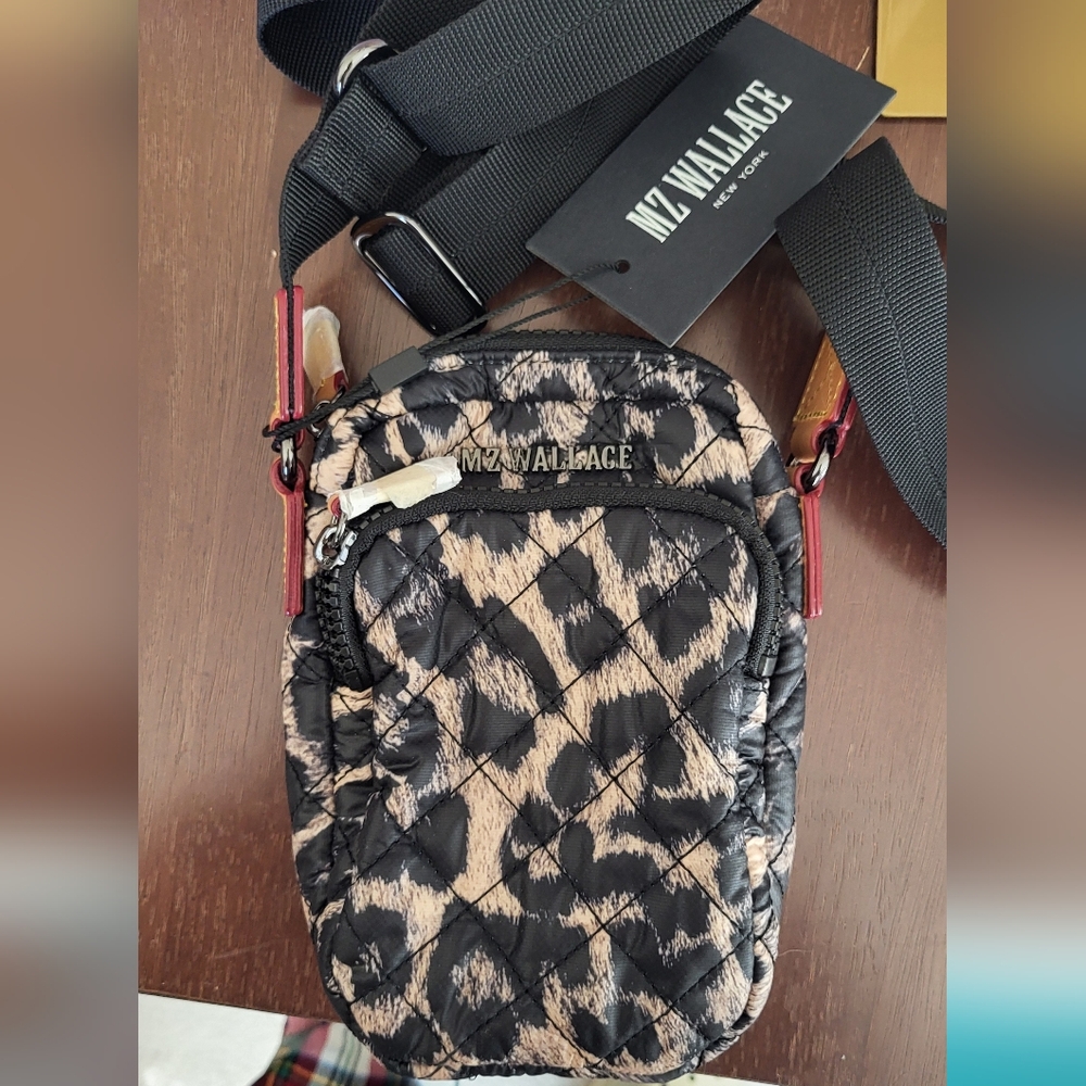 New MZ Wallace Animal Print Crossbody Bag - Picture 2 of 4